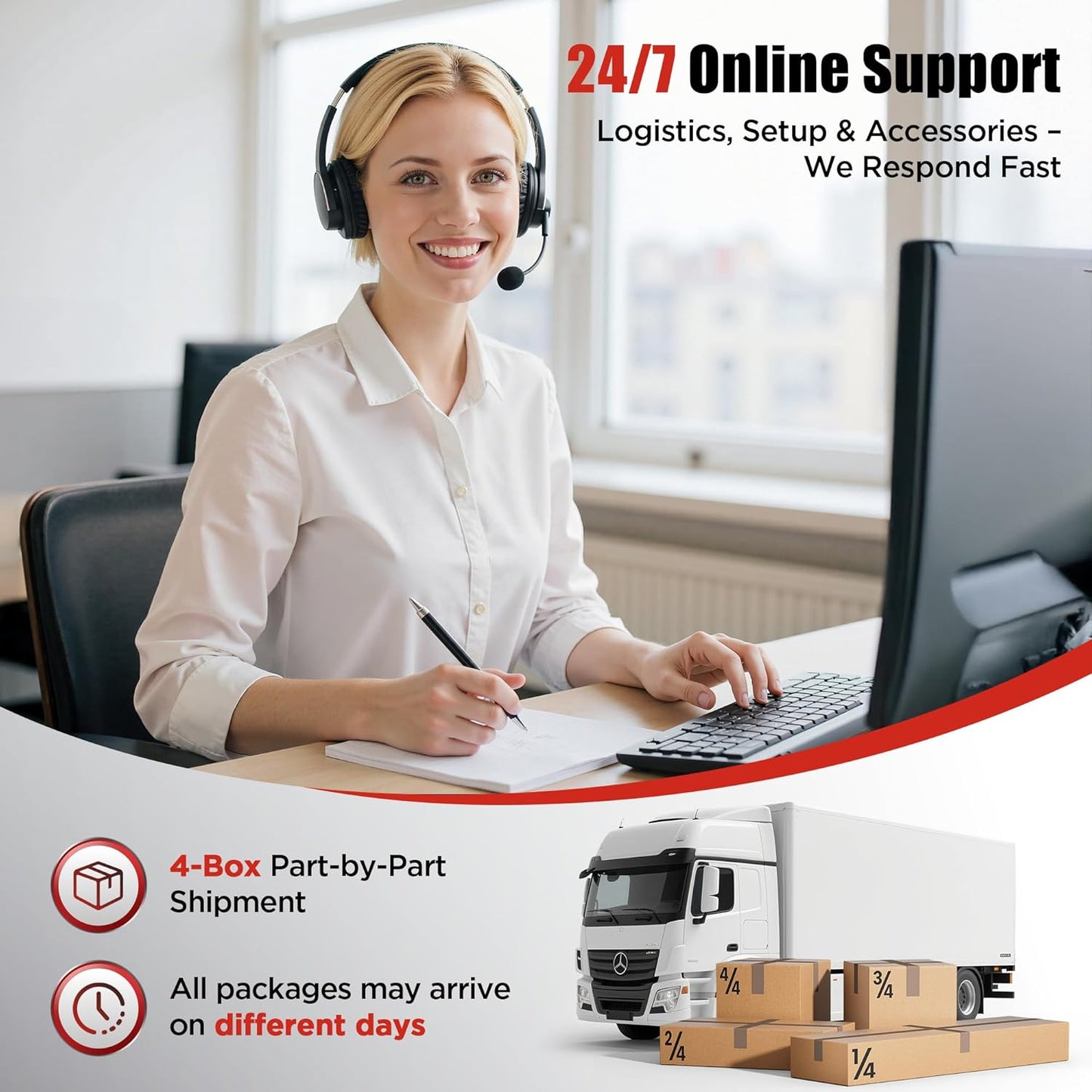 Sportsroyals Multifunctional Home Gym Equipment, Workout Station with 154LBS Weight Stack