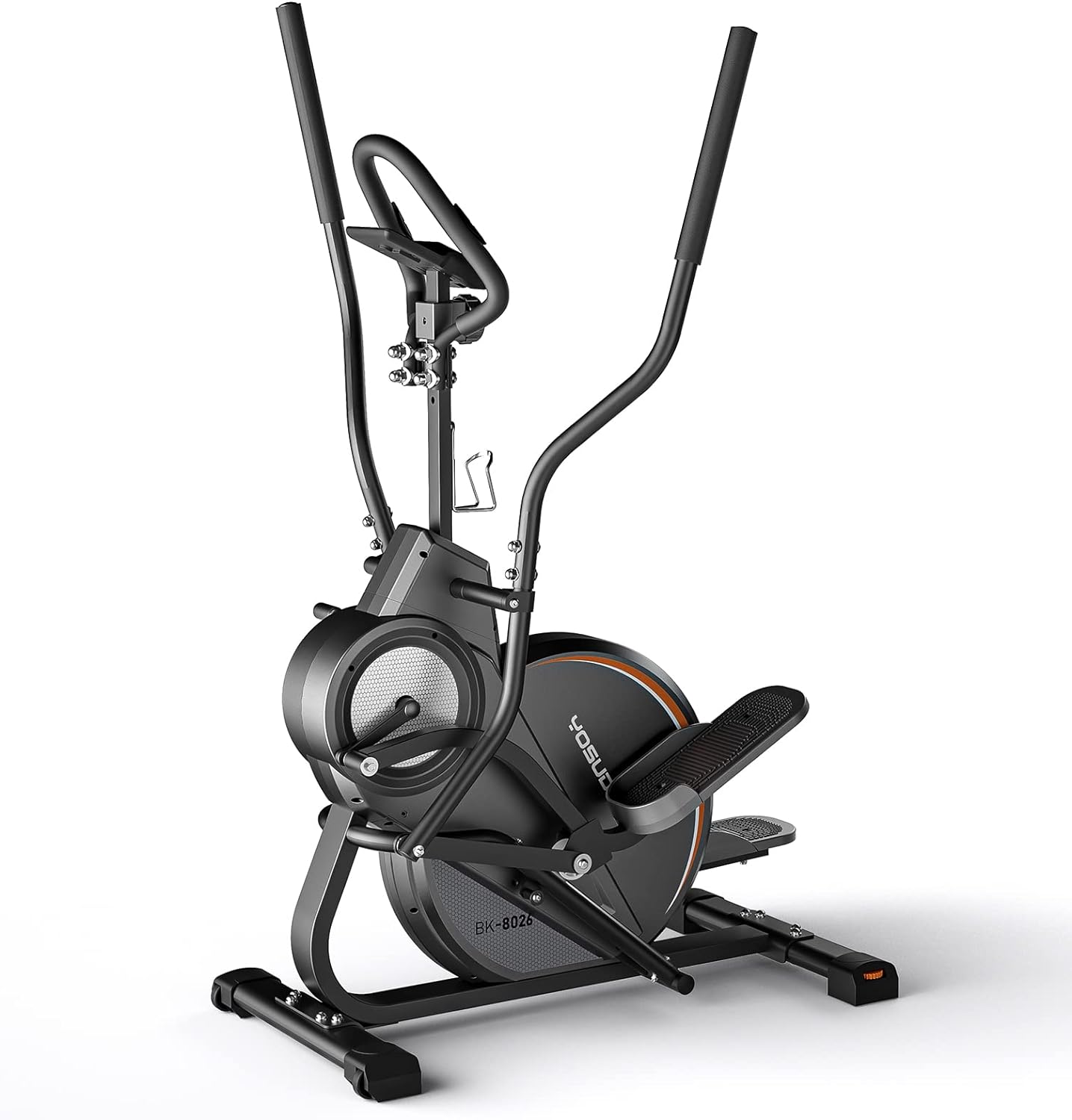 YOSUDA Pro Cardio Climber Stepping Elliptical Machine, 3-in-1 Elliptical Machine Stair Stepper Trainer with 16 Resistance