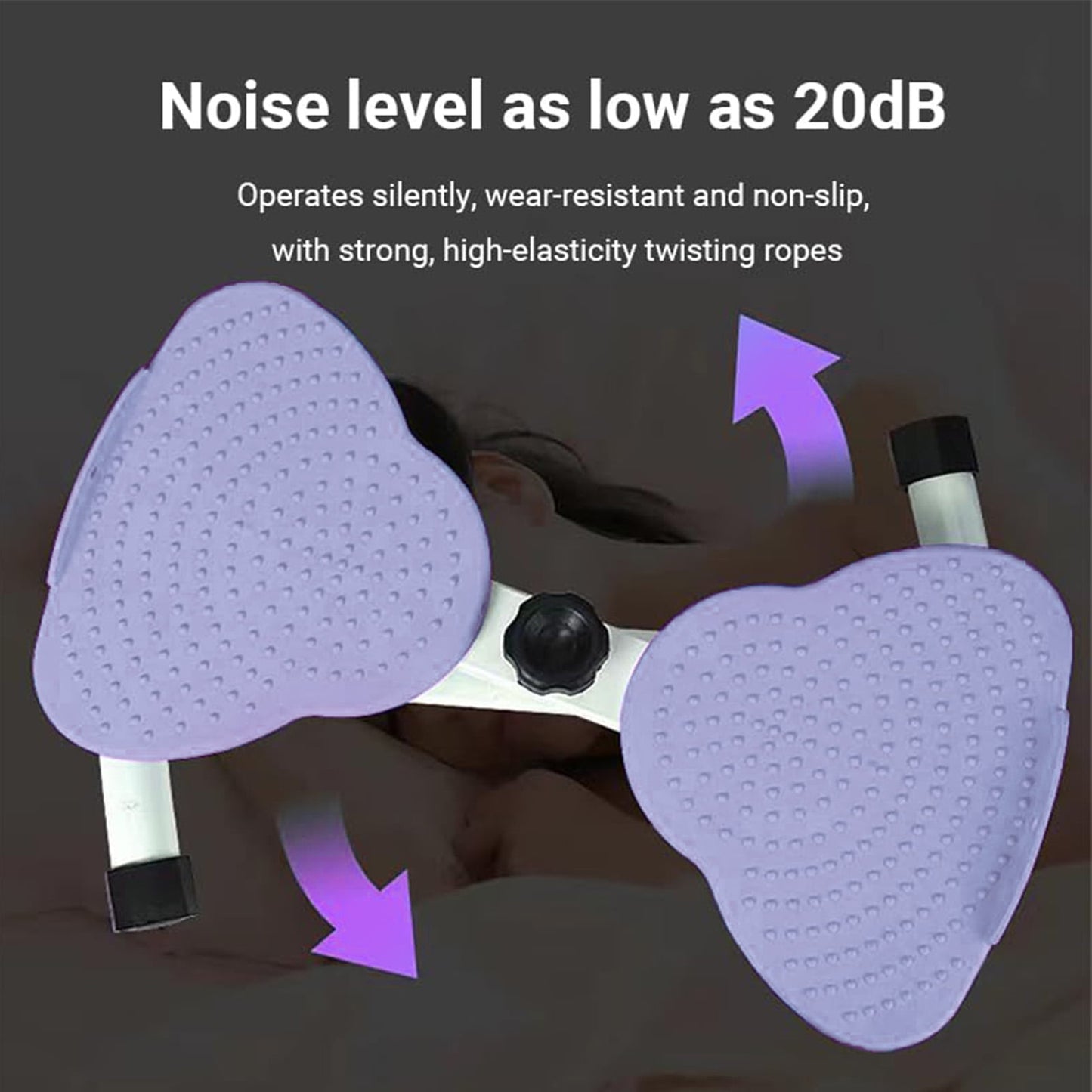 Exercise Twist Boards for Home Workout,Waist Twister Machine Exercise,Balance Board for Foot Massage and Weight Loss (Pink)