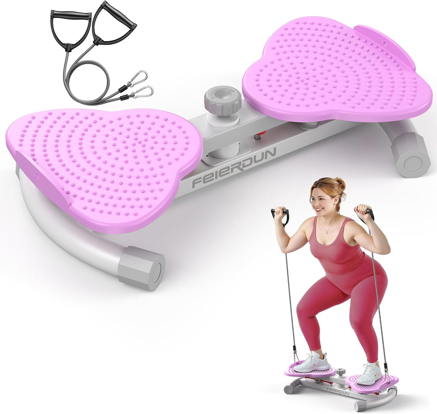 FEIERDUN Waist Twister Machine, Ab Twister Board for Core Strength