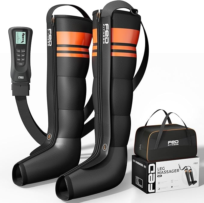 FED FITNESS Leg and Foot Air Campression Pressure Device