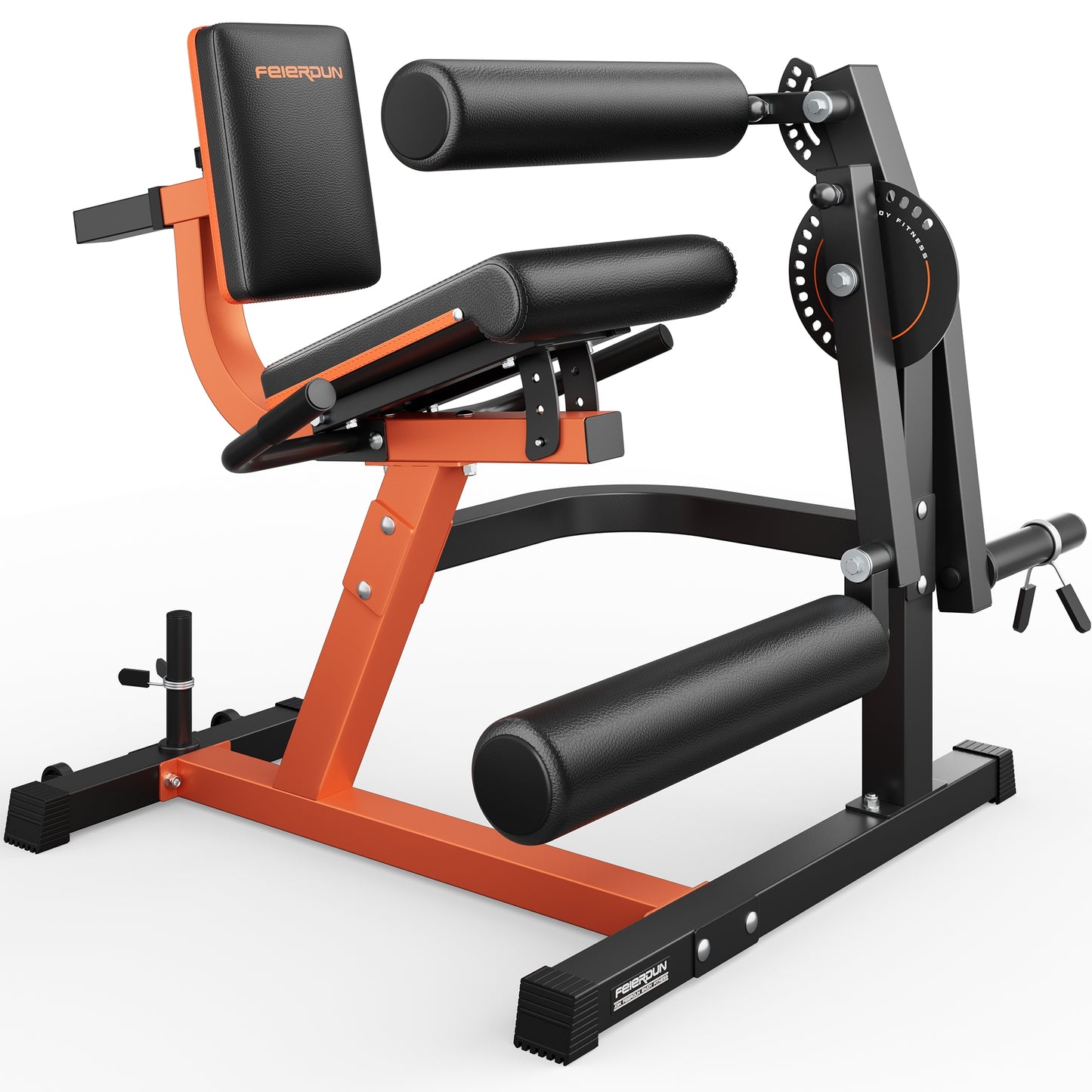 Leg Extension and Curl Machine, Lower Body Special Leg Machine, Adjustable Leg Exercise with Plate Loaded, Leg Rotary Extension for Thigh, Home Gym Weight Machine (Copy)