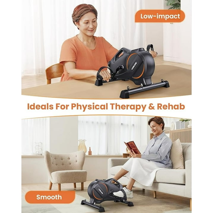 YOSUDA Under Desk Bike Pedal Exerciser - Magnetic Mini Exercise Bike