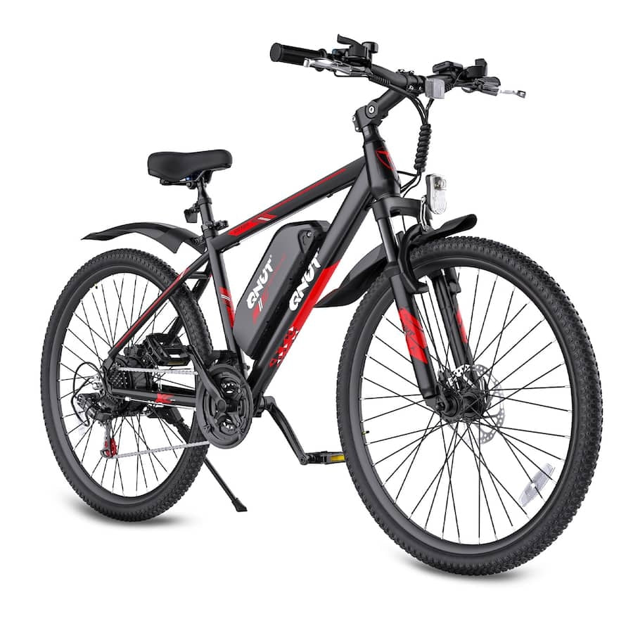 QNUT - VICTOR 2.0 PRO 26in Lightweight Electric Bike, Aluminum Frame, Commuter E-Bike with Disc Brakes
