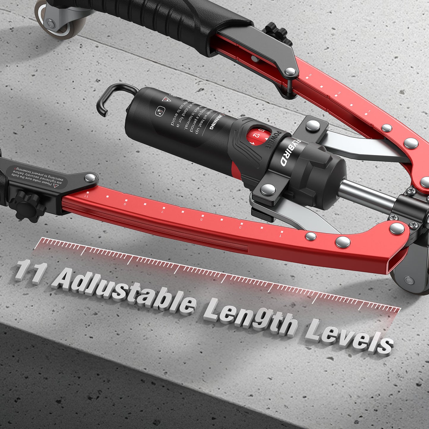 All-in-one YOSUDA Chest Trainer: Hydraulic Power Chest Press (22-440lbs), Arm Twister, and Ab Roller Wheel. Includes Backpack & Pad.