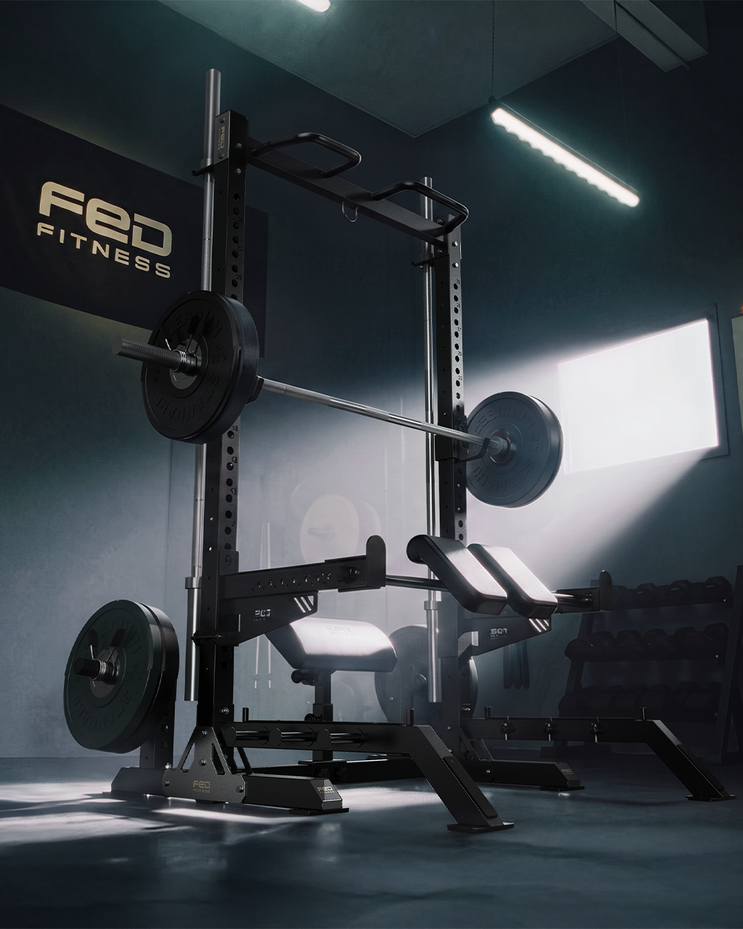 FED Fitness SR2 All-in-One Squat Rack