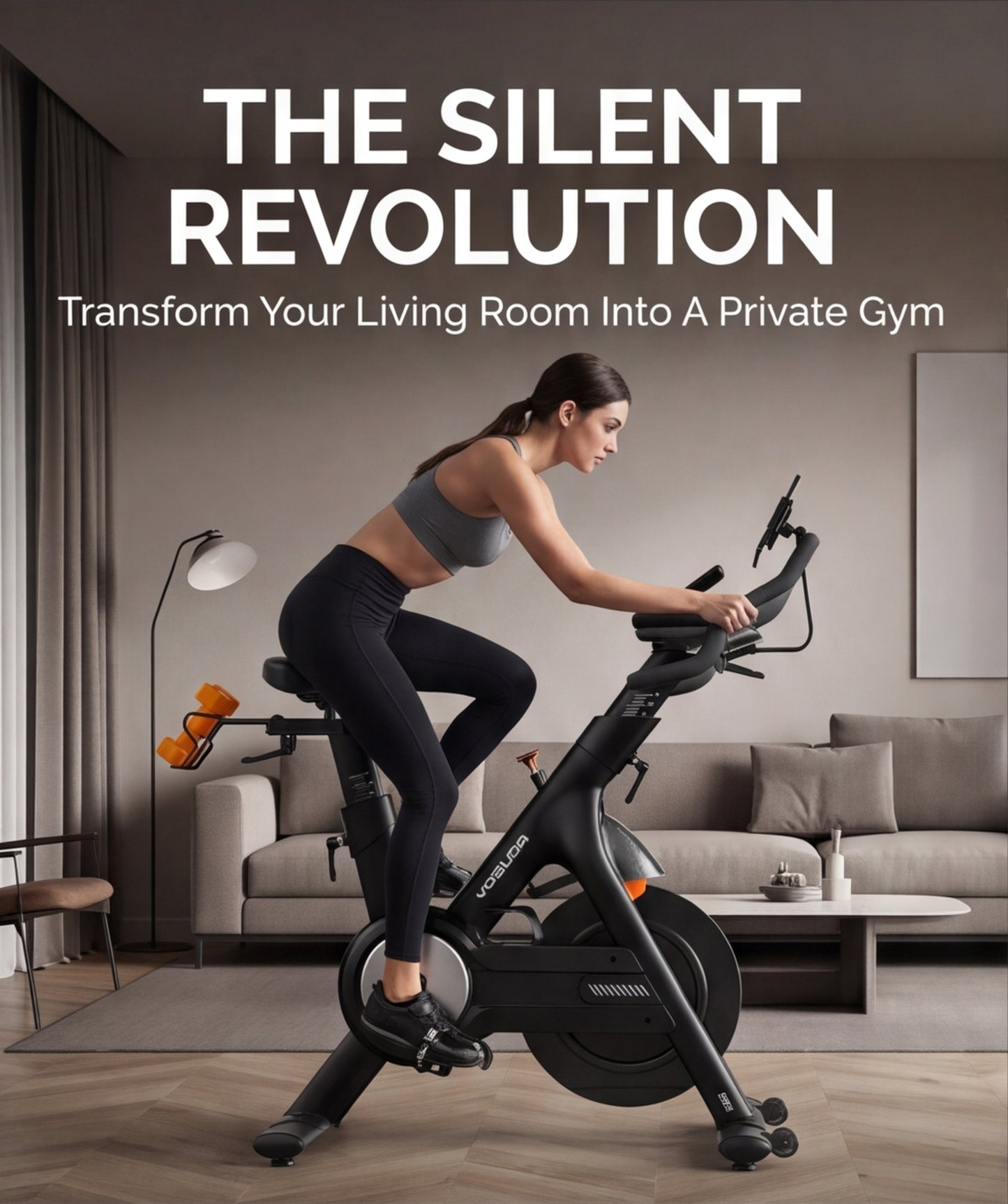 YOSUDA Magnetic Exercise Bike,Stationary Bikes for Home with Exclusive App
