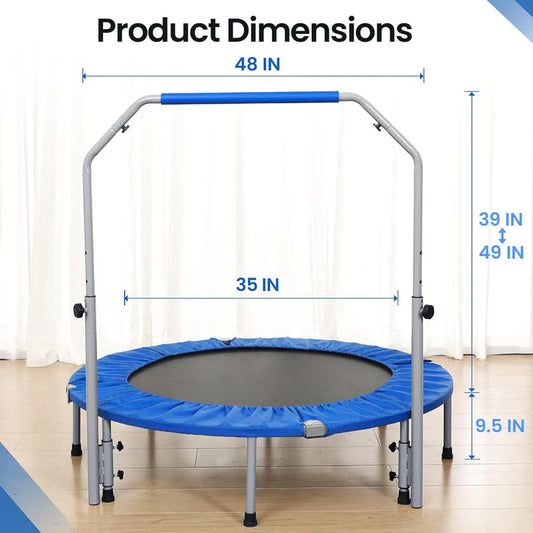 Flybird Foldable Indoor Trampoline -48Inch