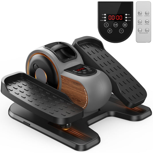 YOSUDA Under Desk Elliptical Machine,  Elliptical Leg Exerciser Portable Electric Seated Pedal Exerciser