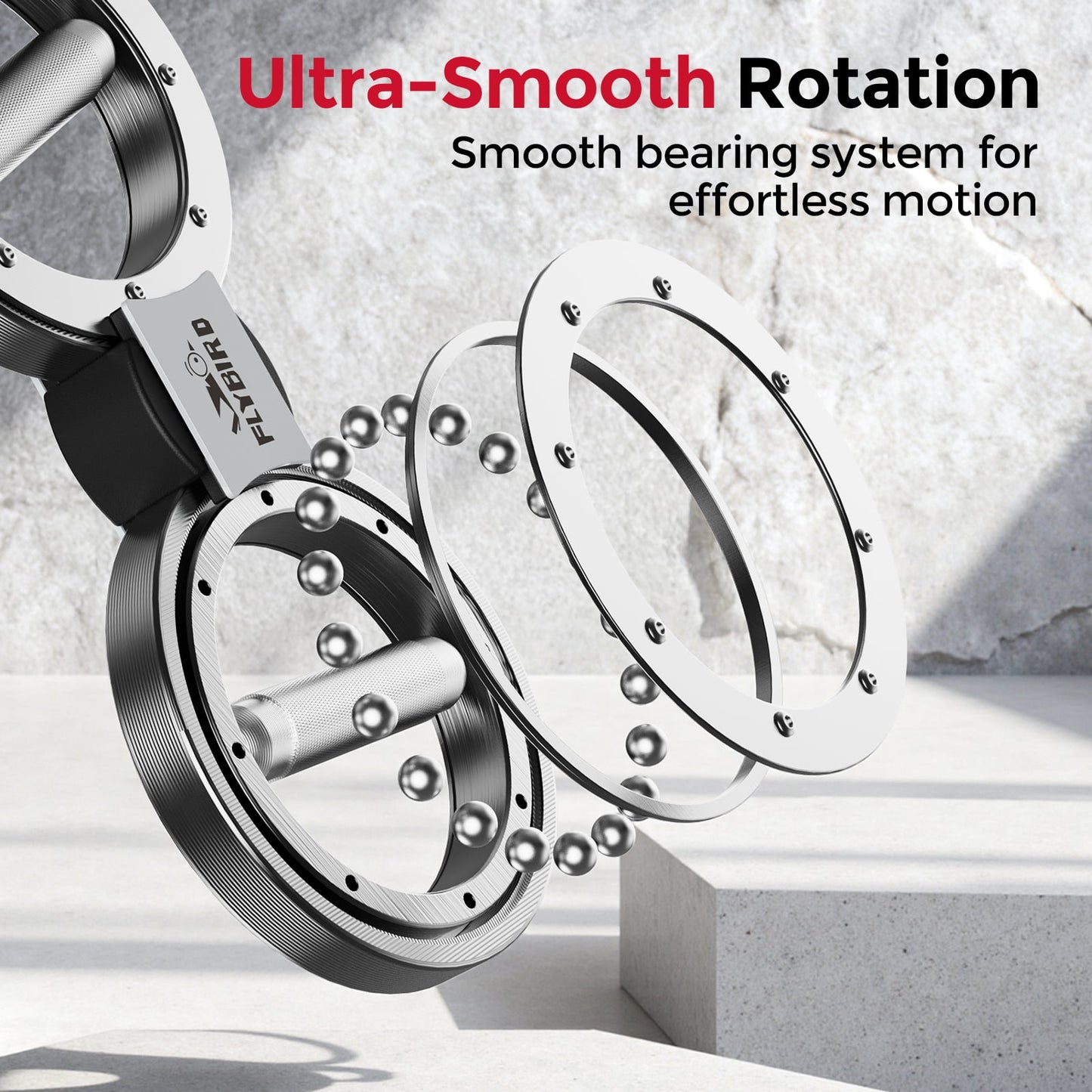 FLYBIRD Burn Machine Arm Exercise Equipment with 12LB Adjustable Resistance