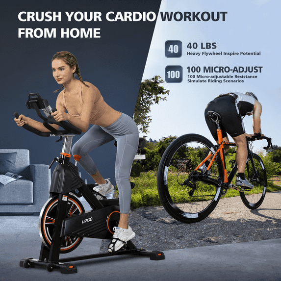 YOSUDA Pro Magnetic Indoor Cycling Bike Stationary Exercise Bike