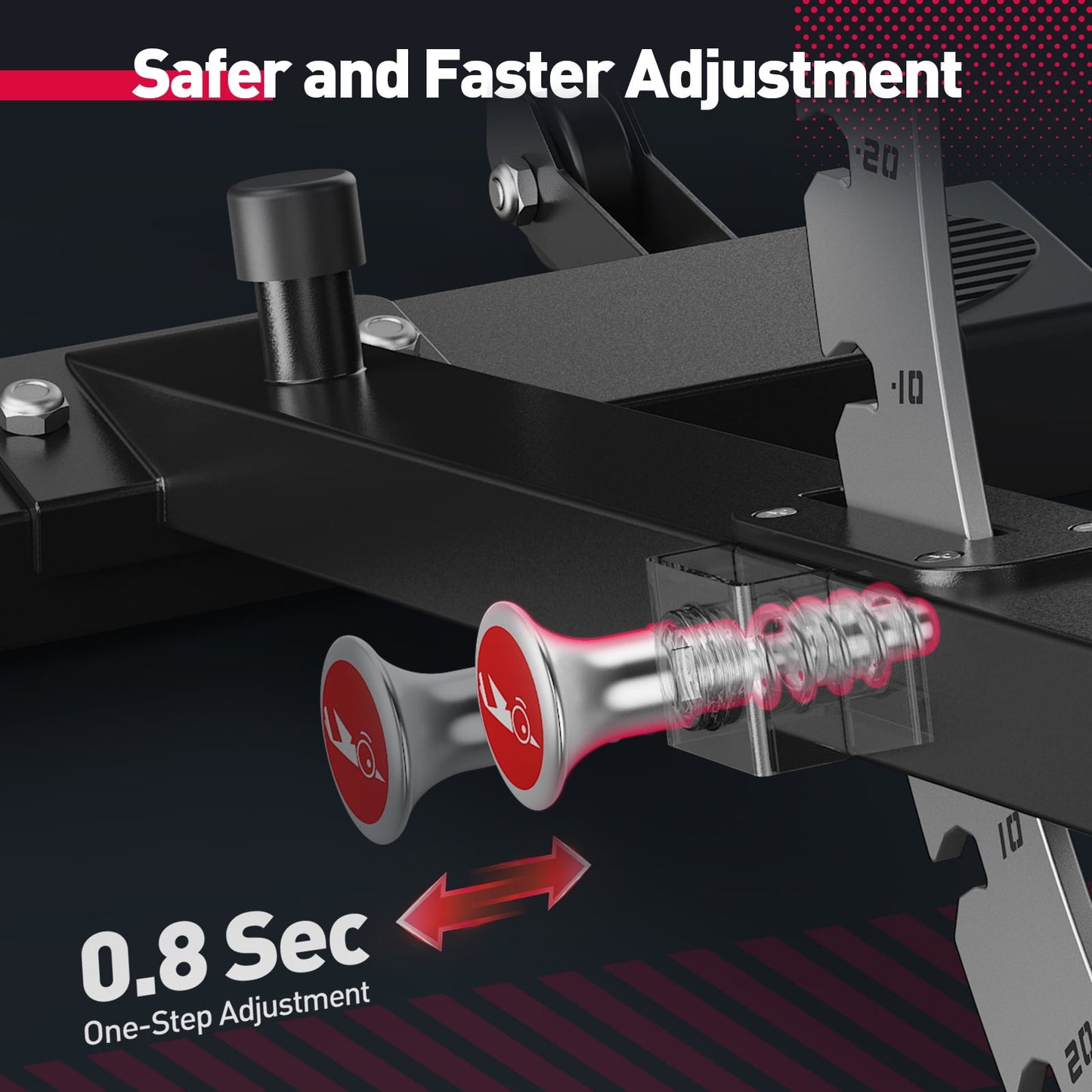 FLYBIRD Adjustable Weight Bench, 1200LBS Foldable Strength Training Bench