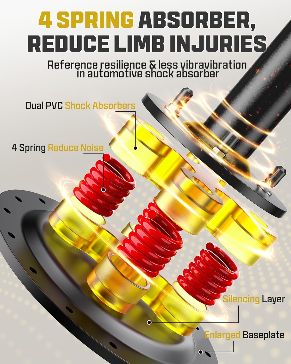 FITVEN Freestanding Punching Bag with Boxing Gloves Heavy Boxing Bag with Suction Cup Base - Men Stand Kickboxing Bag