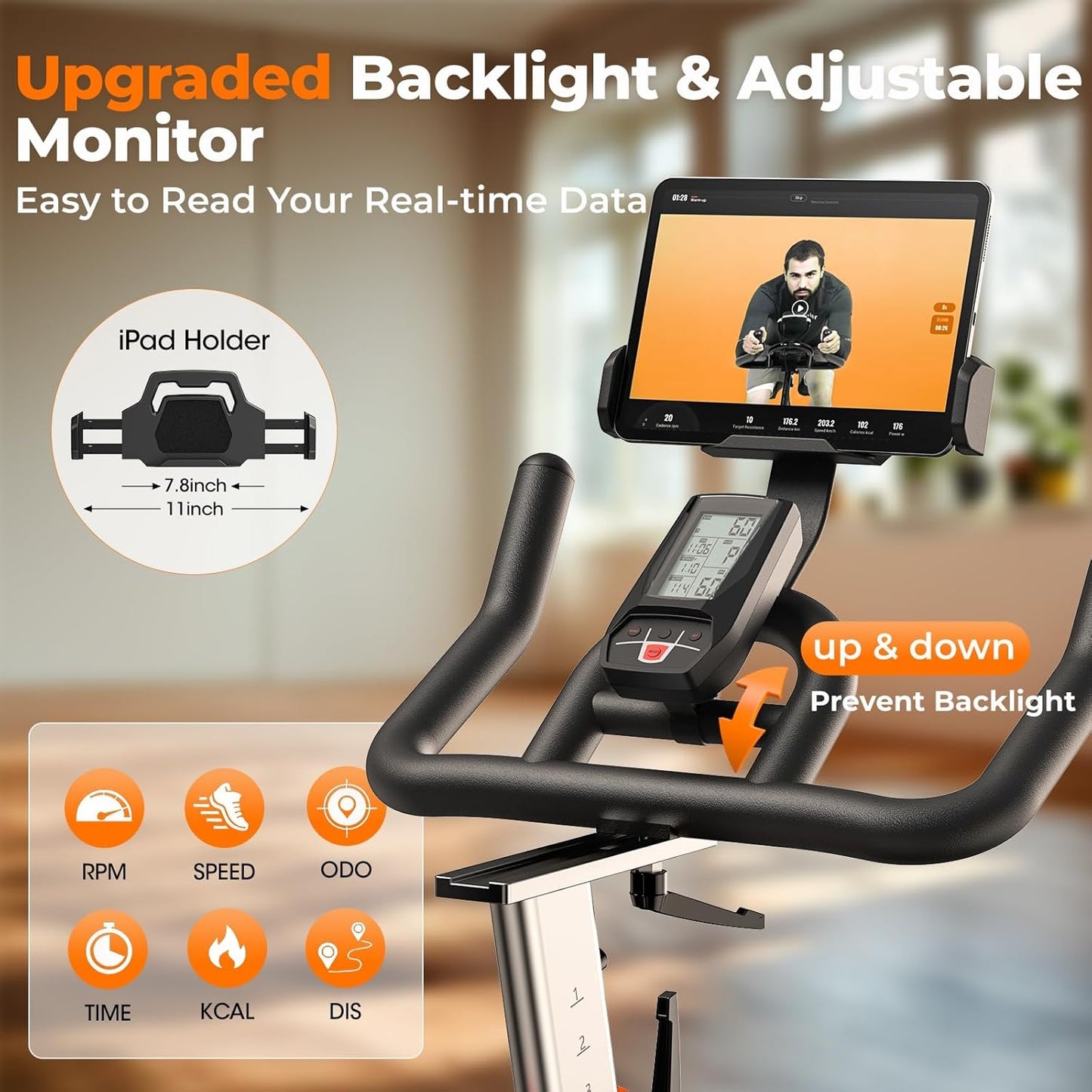 YOSUDA Pro Magnetic Indoor Cycling Bike Stationary Exercise Bike