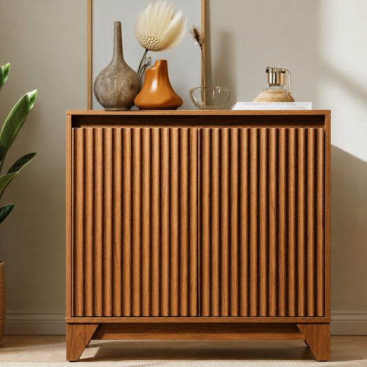 Dejesus 32" Tall 2 - Door Accent Cabinet With Adjustable Shelf