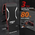 FLYBIRD Adjustable Weight Bench Fits up to 6'5'', 750LBS Capacity for Full Body Workout, 27LBS Sturdy Foldable Bench Press for Home Gym, 5X Stable Lifting Bench Incline Decline Flat Dumbbell Exercise