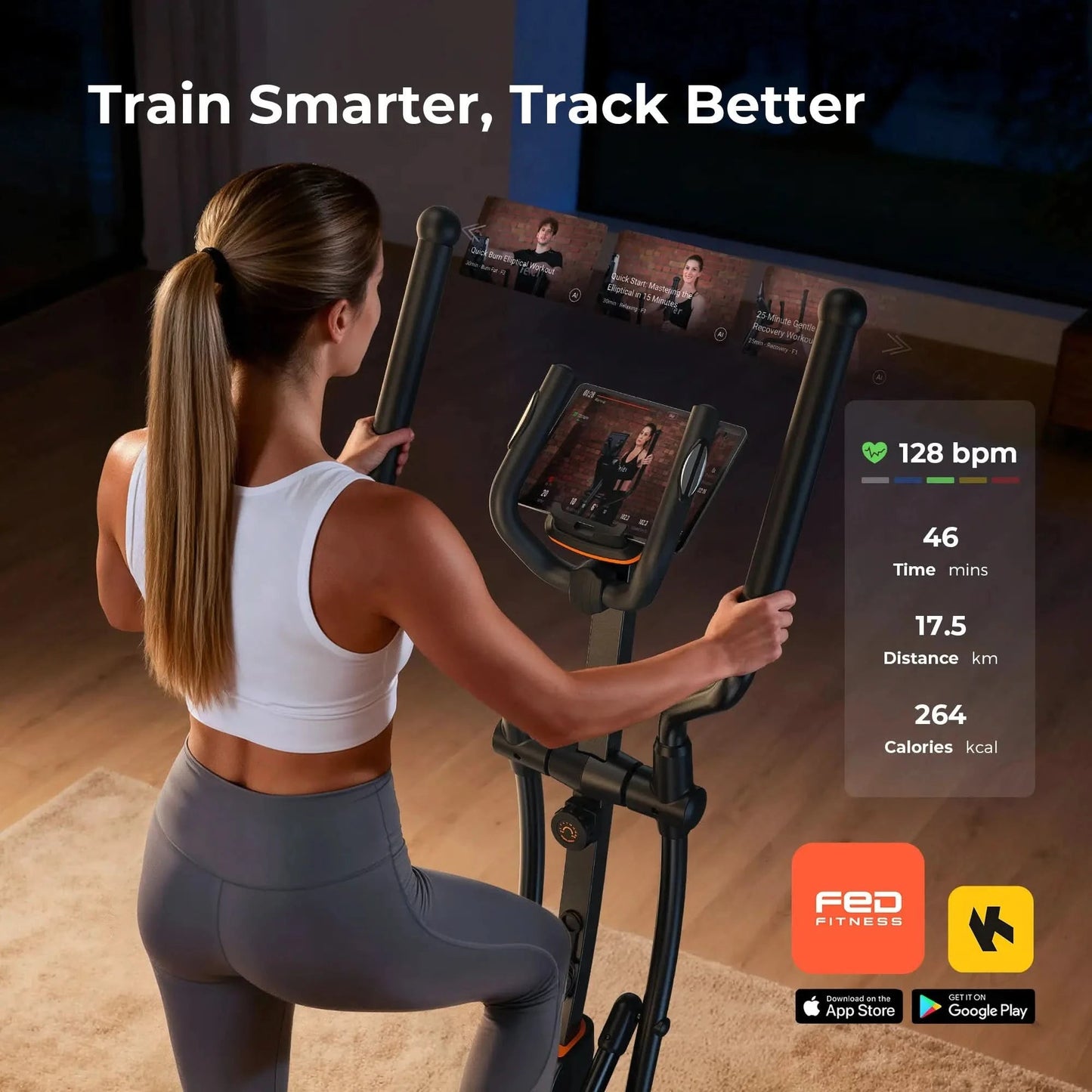 Yosuda Glide Elliptical Machine-PRO