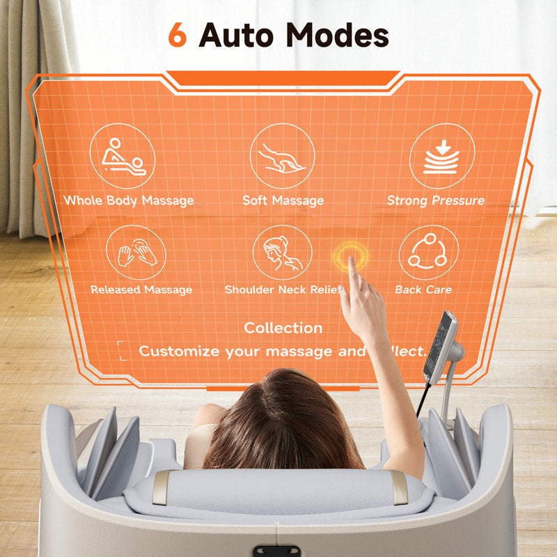 KOLIGEY 3D Full Body Massage Chair With Air Bags, Foot Massage, Heat Therapy, Shiatsu Recliner