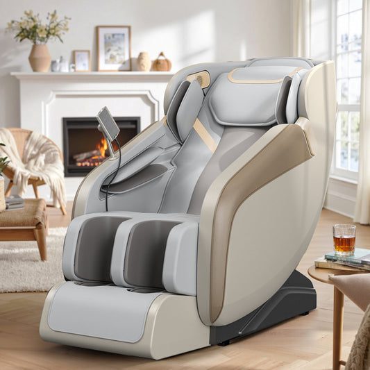 KOLIGEY 3D Full Body Massage Chair With Air Bags, Foot Massage, Heat Therapy, Shiatsu Recliner