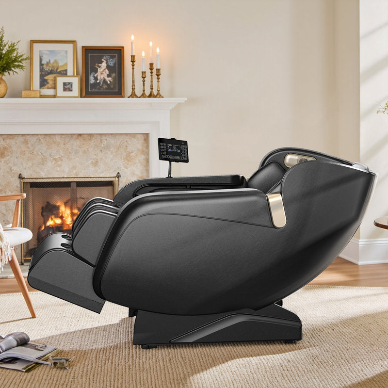 KOLIGEY 3D Full Body Massage Chair With Air Bags, Foot Massage, Heat Therapy, LCD Screen&Voice Control