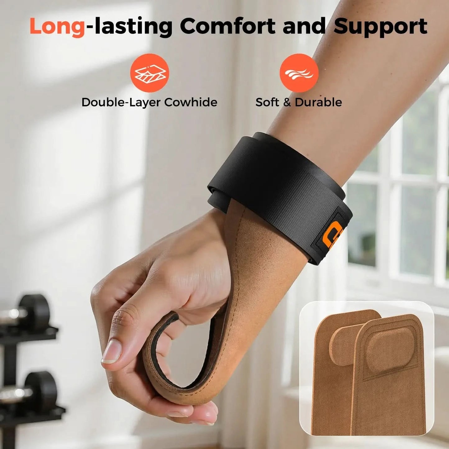 FED Fitness WS1 Weight Lifting Straps