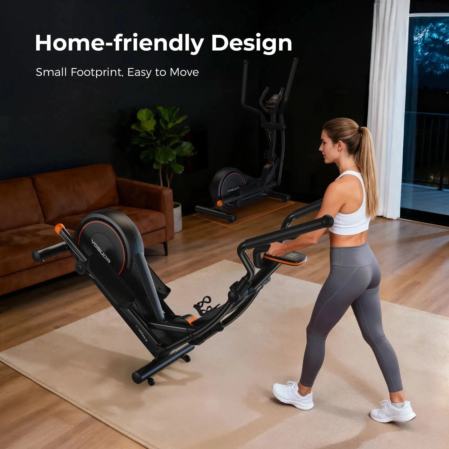Yosuda Glide Elliptical Machine-PRO