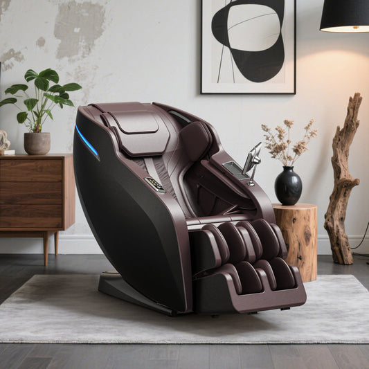 Full Body Massage Chair with Air Bags, Zero Gravity, Heat Therapy, Foot Roller, Shiatsu Recliner