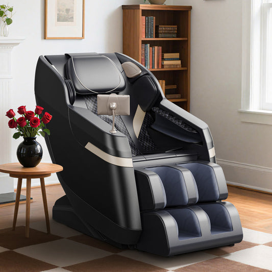 KOLIGEY Full Body Massage Chair with Air Bags, Zero Gravity, Heat Therapy, Foot Roller, Bluetooth Control