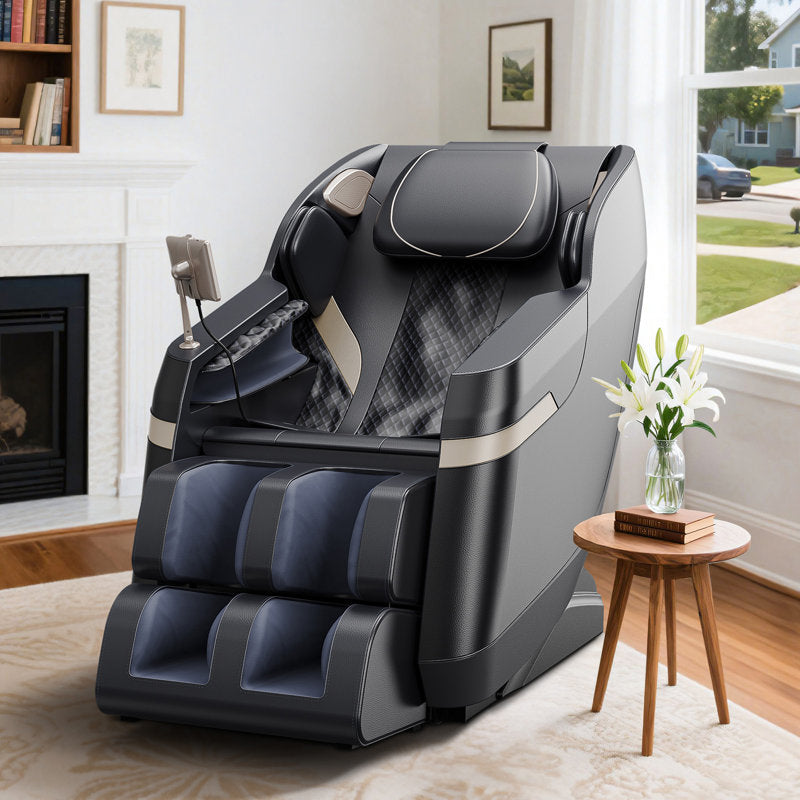 KOLIGEY Full Body Massage Chair with Air Bags, Zero Gravity, Heat Therapy, Foot Roller, Bluetooth Control