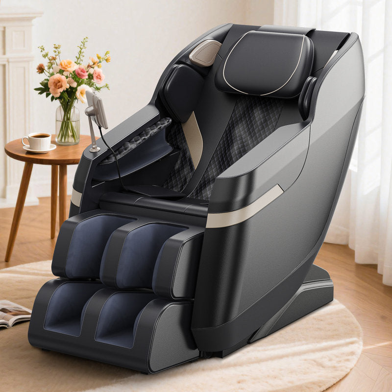 KOLIGEY Full Body Massage Chair with Air Bags, Zero Gravity, Heat Therapy, Foot Roller, Bluetooth Control