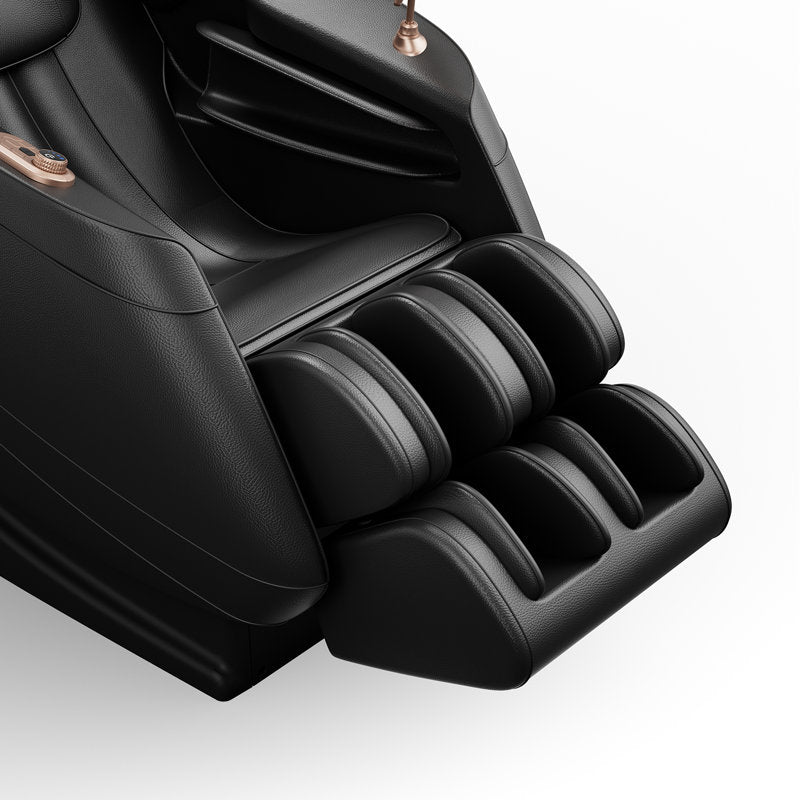 Full Body 4D Massage Chair With SL-Track Roller And 28 Air Bags, 3 Zero Gravity Modes, Heat Therapy, Retractable Footrest With Foot Roller