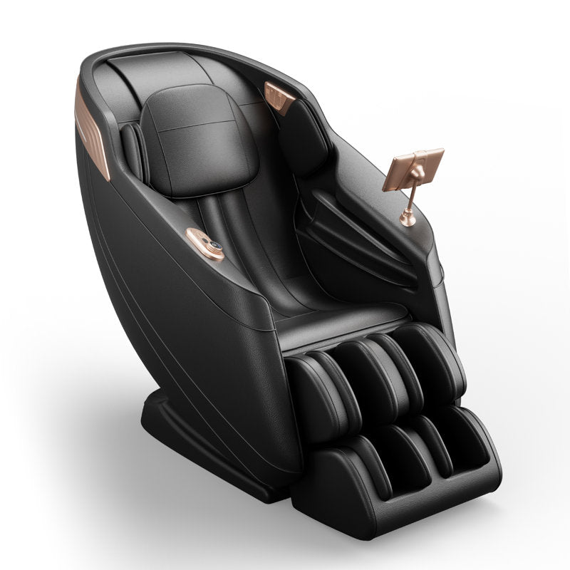 Full Body 4D Massage Chair With SL-Track Roller And 28 Air Bags, 3 Zero Gravity Modes, Heat Therapy, Retractable Footrest With Foot Roller