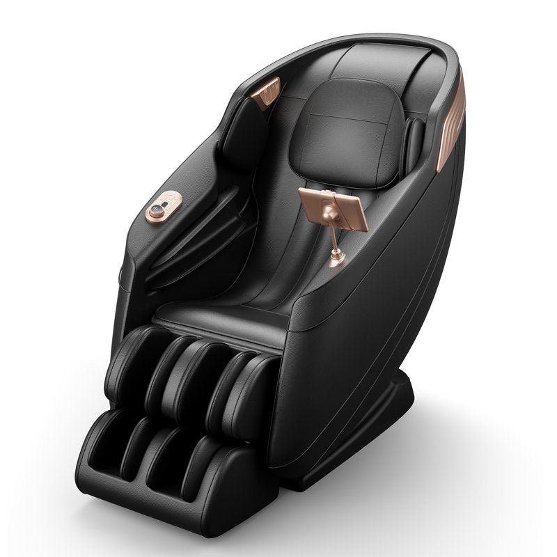 Full Body 4D Massage Chair With SL-Track Roller And 28 Air Bags, 3 Zero Gravity Modes, Heat Therapy, Retractable Footrest With Foot Roller