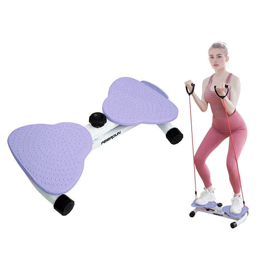 Exercise Twist Boards for Home Workout,Waist Twister Machine Exercise,Balance Board for Foot Massage and Weight Loss (Pink)