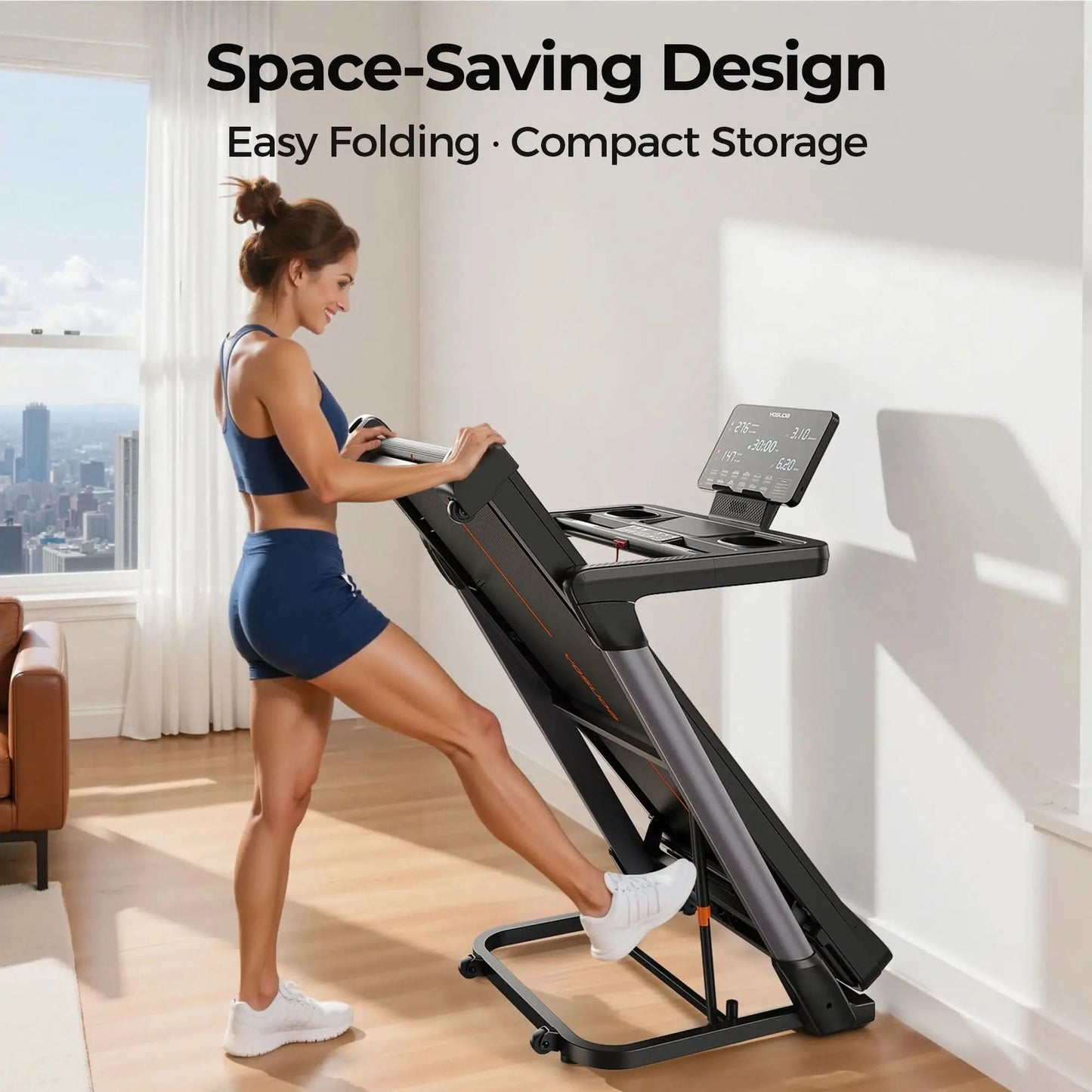 Yosuda TM2 Foldable Treadmill With Quite Brushless Motor