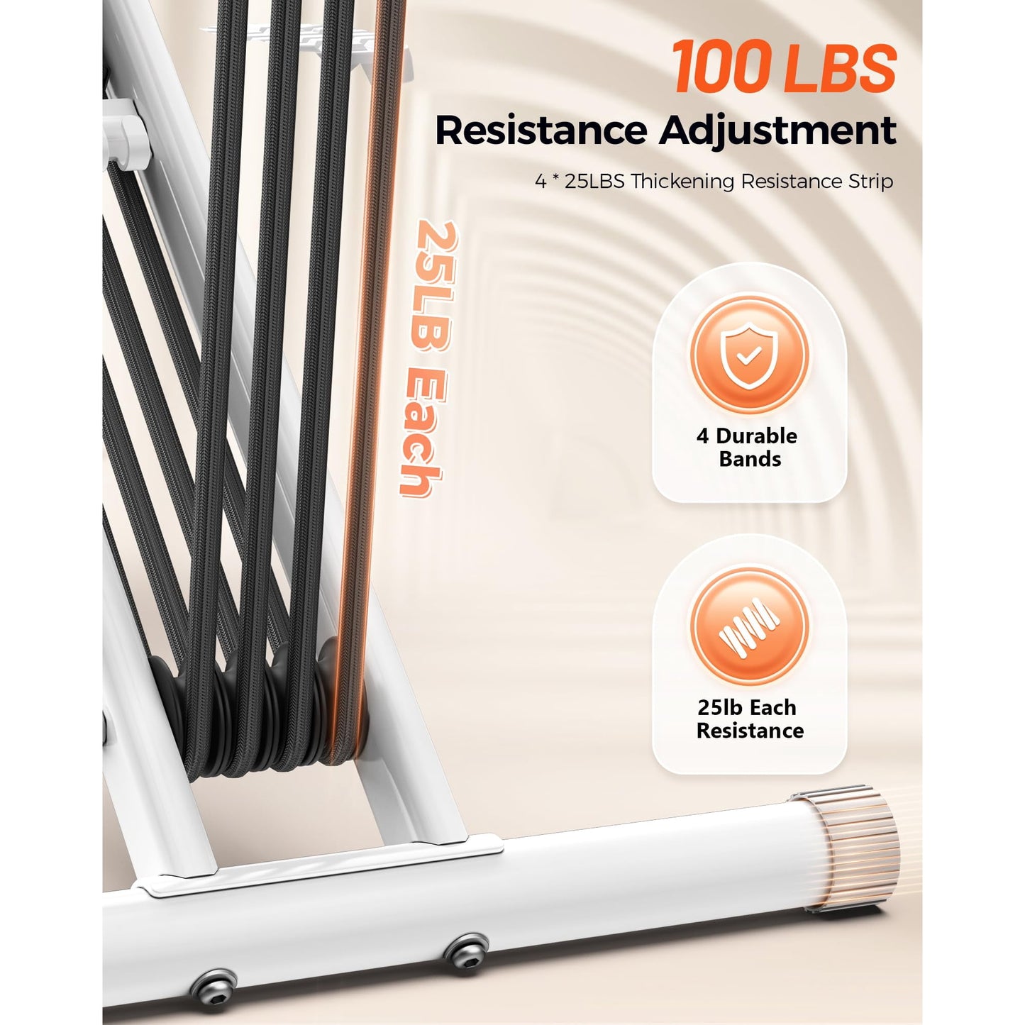 FLYBIRD Foldable Squat Machine for Home Workout