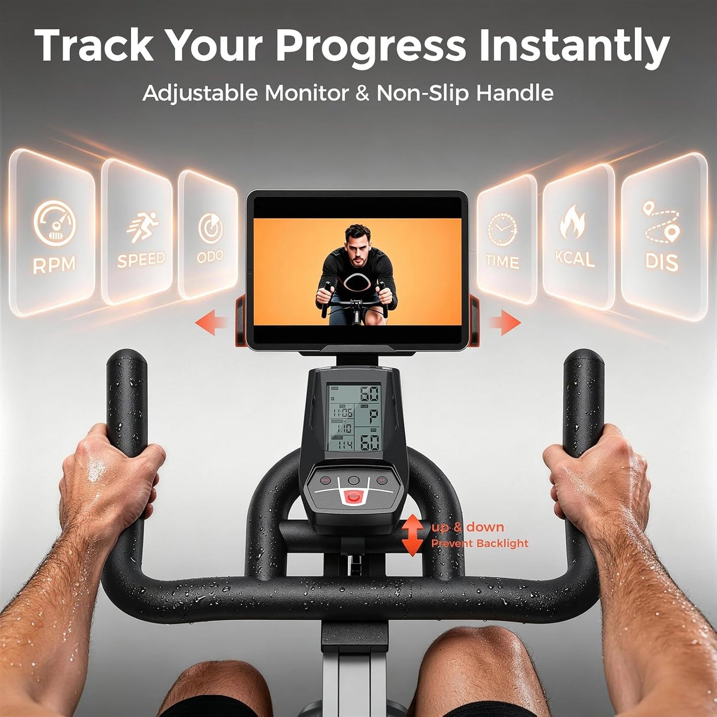 YOSUDA Pro Magnetic Indoor Cycling Bike Stationary Exercise Bike