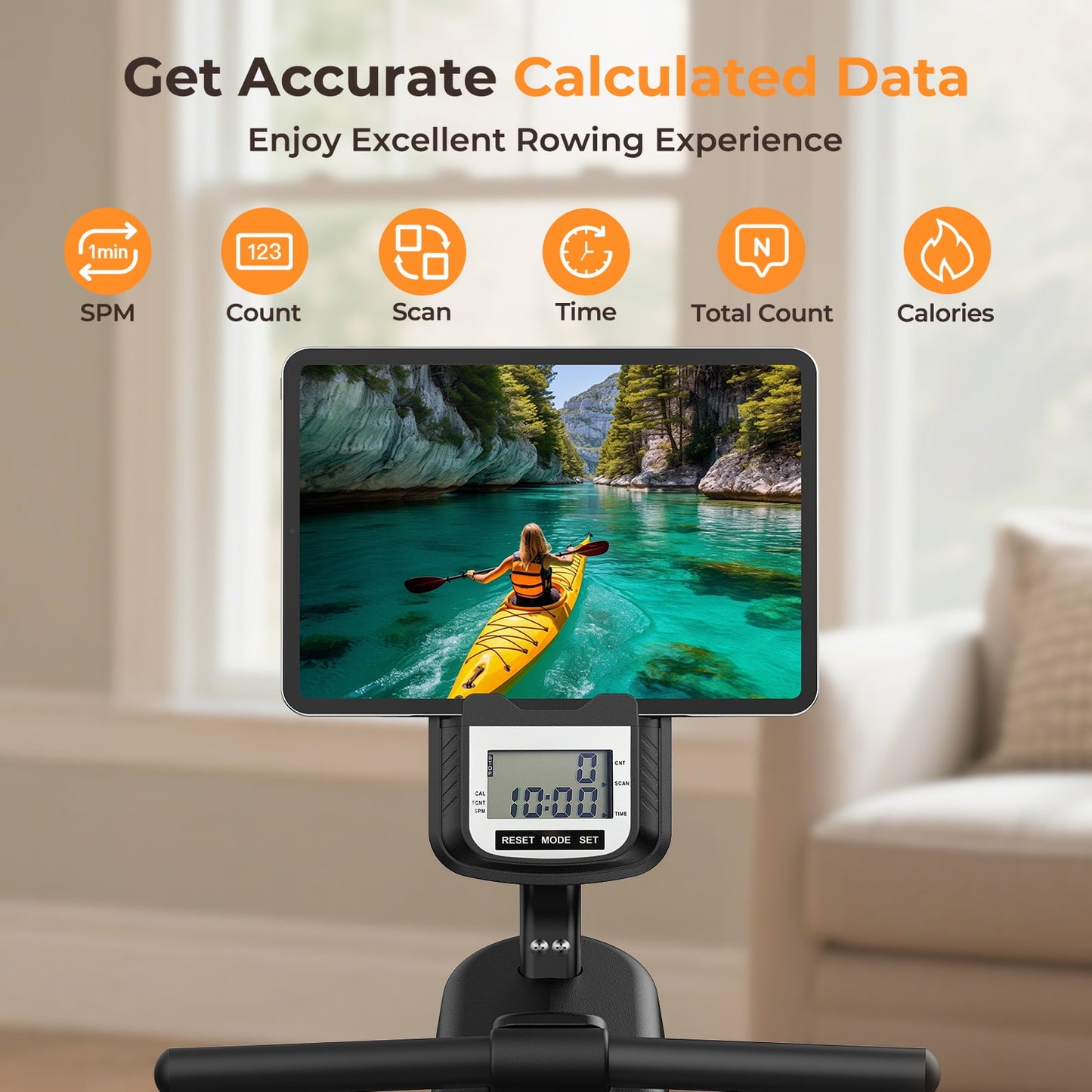 YOSUDA Magnetic Rowing Machine 350 LB Weight Capacity