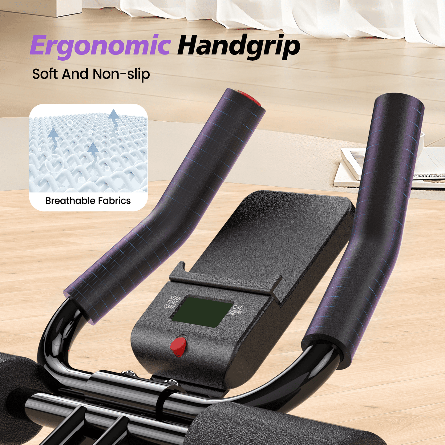 FLYBIRD Adjustable Ab Workout Equipment, Full Body Strength Training