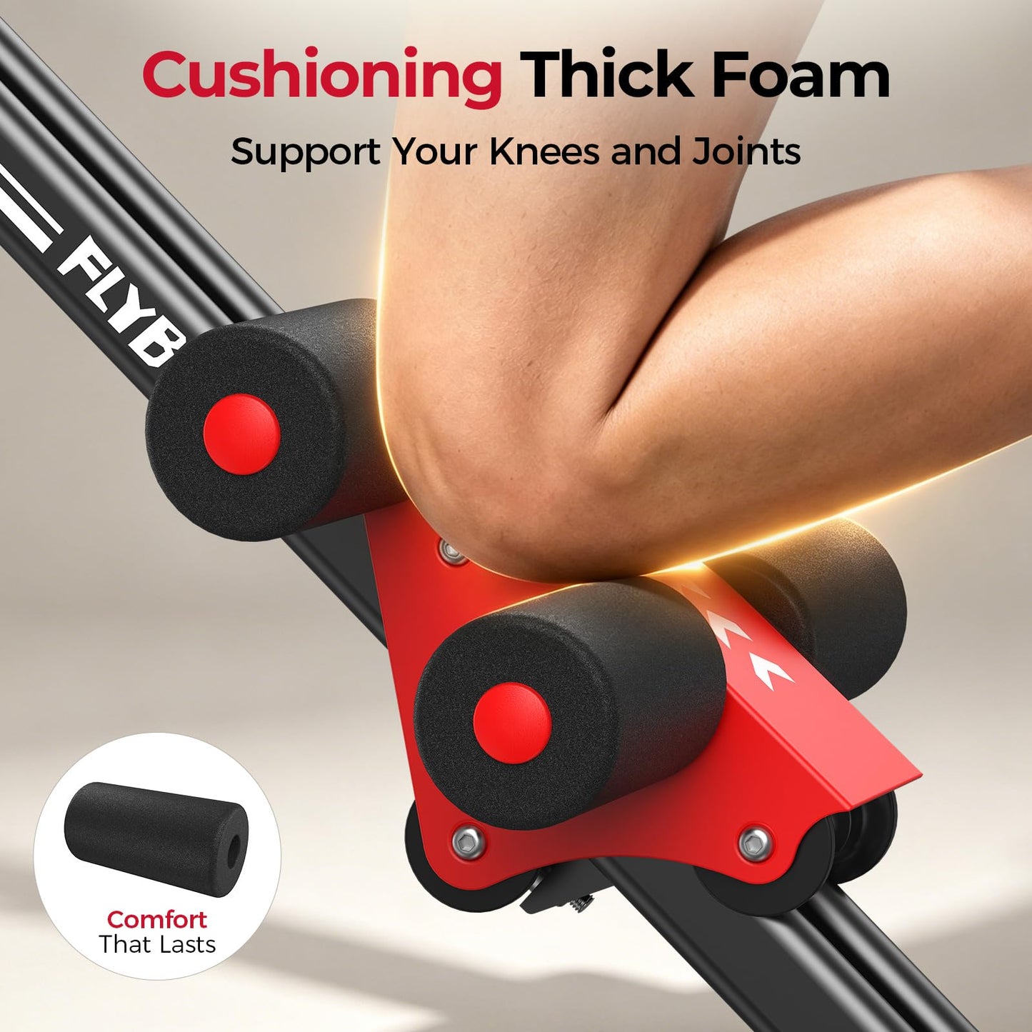FLYBIRD Adjustable Ab Workout Equipment, Full Body Strength Training