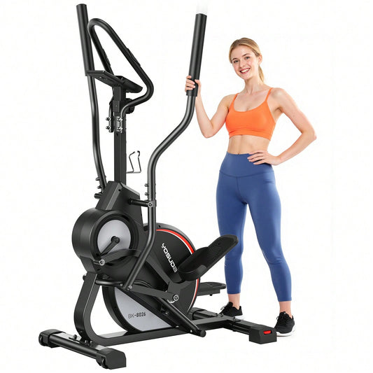 YOSUDA Pro Cardio Climber Stepping Elliptical Machine, 3-in-1 Elliptical Machine Stair Stepper Trainer with 16 Resistance