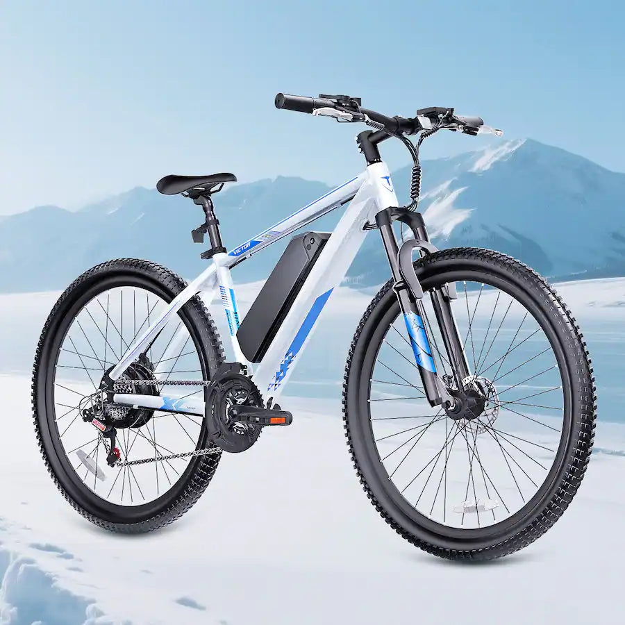 QNUT - VICTOR 2.0 PRO 26in Lightweight Electric Bike, Aluminum Frame, Commuter E-Bike with Disc Brakes
