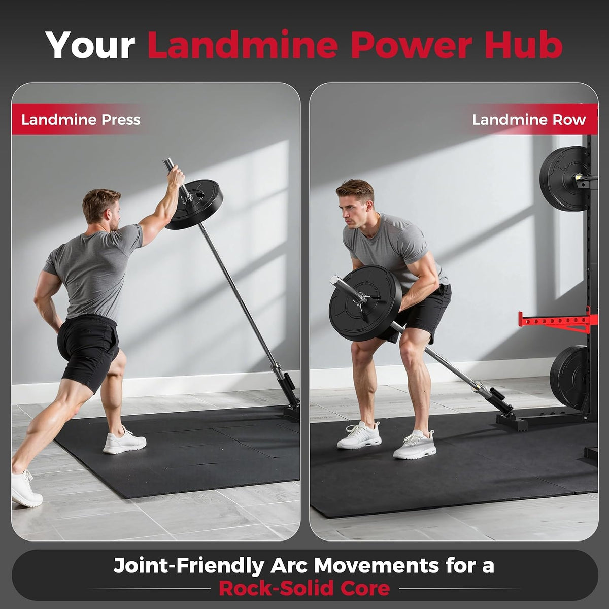 FLYBIRD Adjustable Squat Rack with Pull-Up Bar